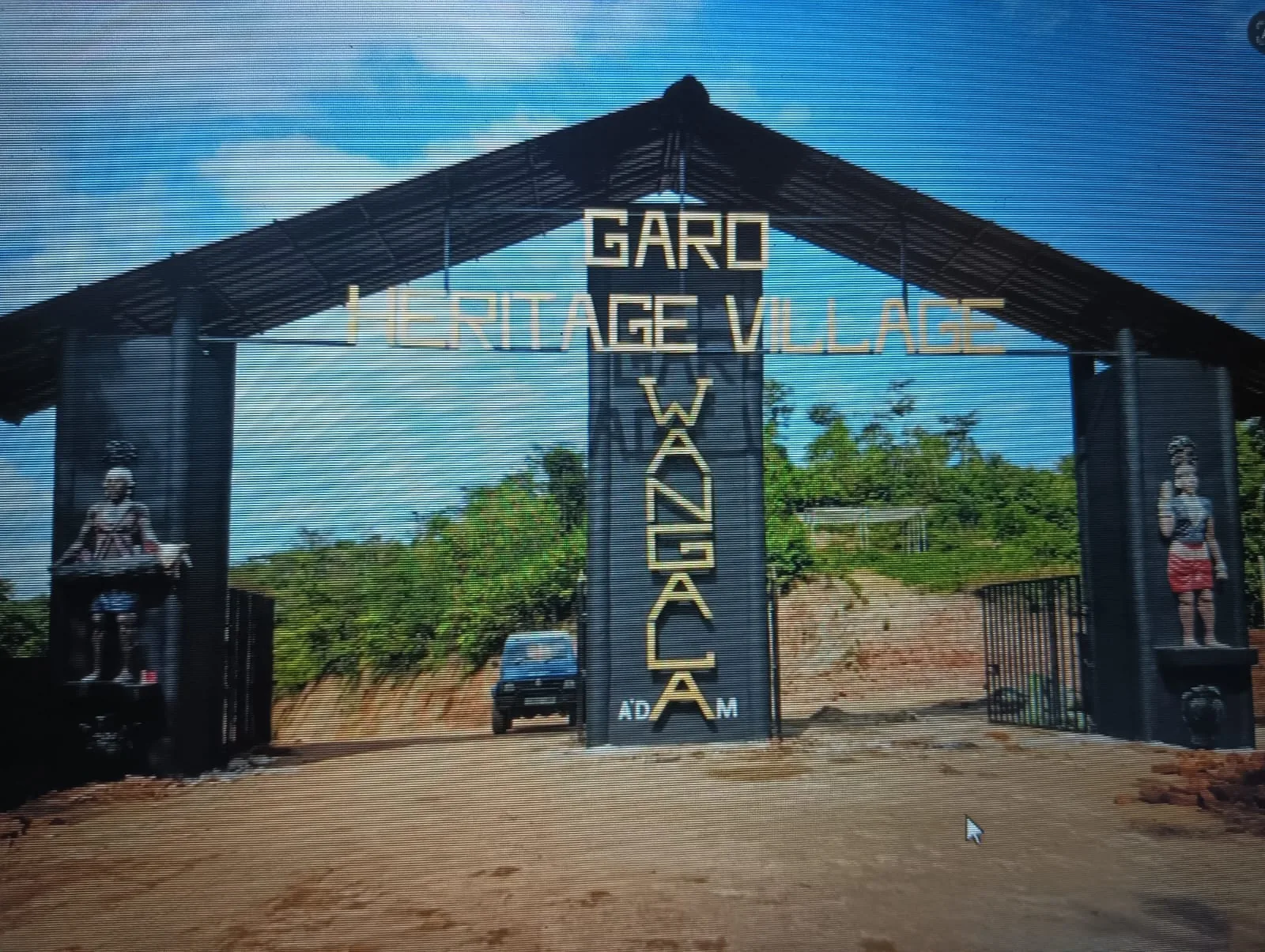 Entrance to Garo Heritage Village