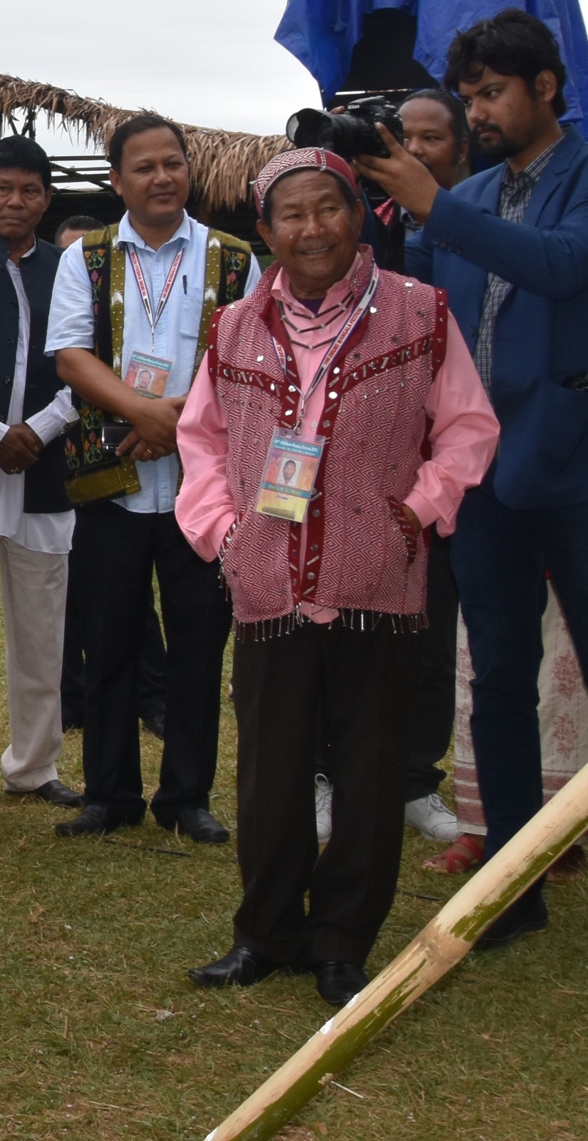 Festival guest at Wangala archive gathering