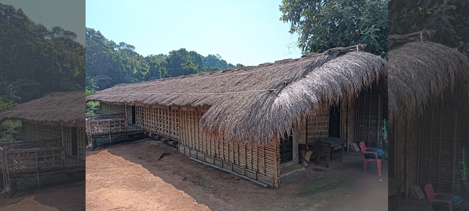 Traditional Garo heritage home